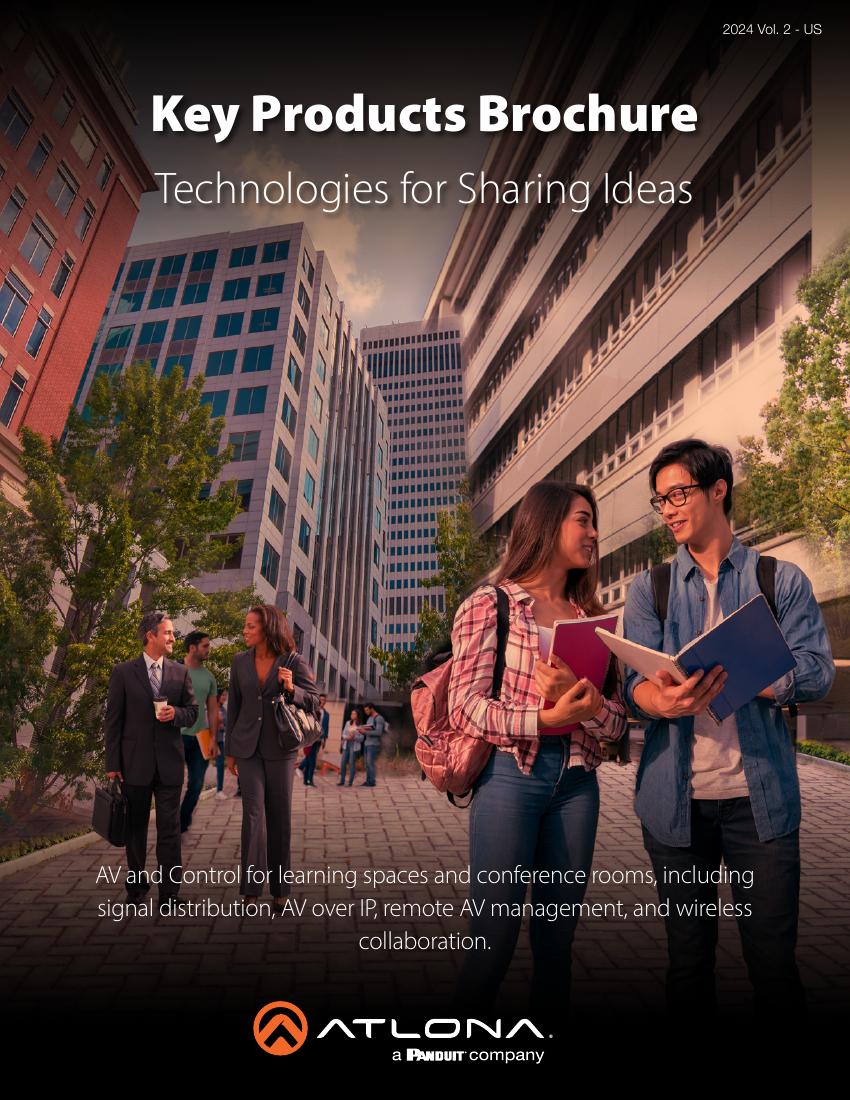 Atlona Key Product Brochure — 2024