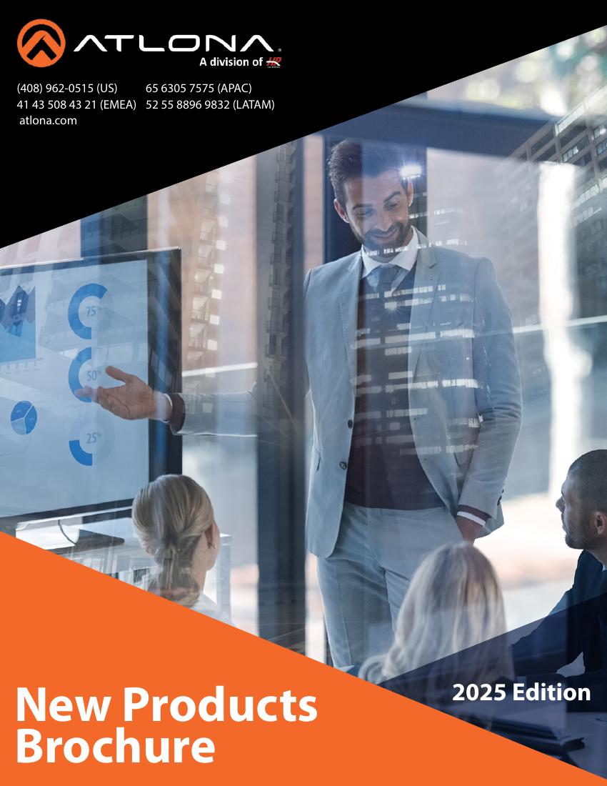 Atlona Key Product Brochure 2025