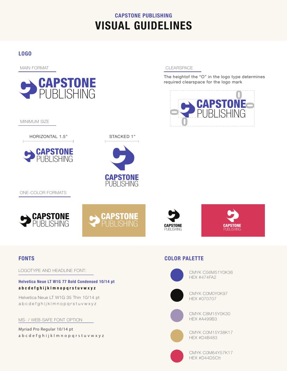Capstone Publishing Visual Guidelines