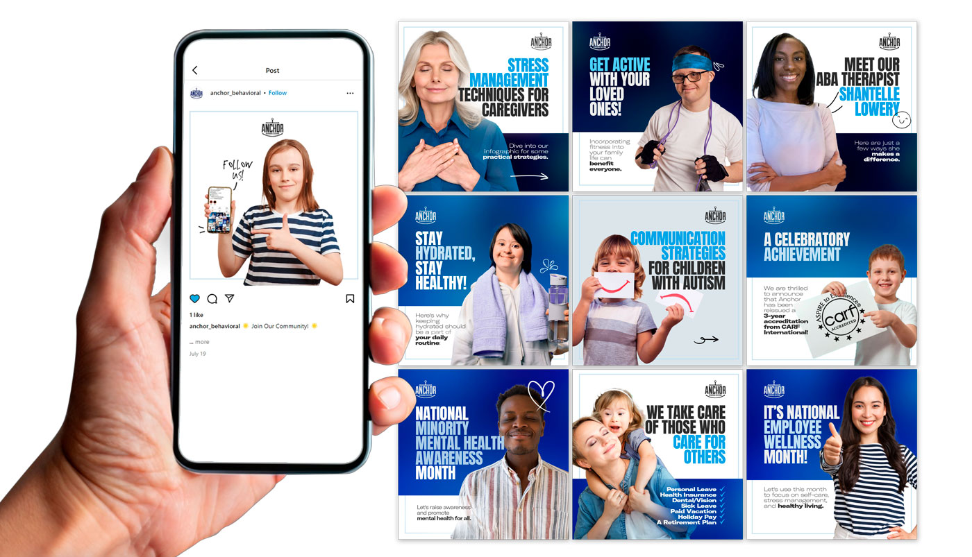 Anchor Behavioral — Social Campaign